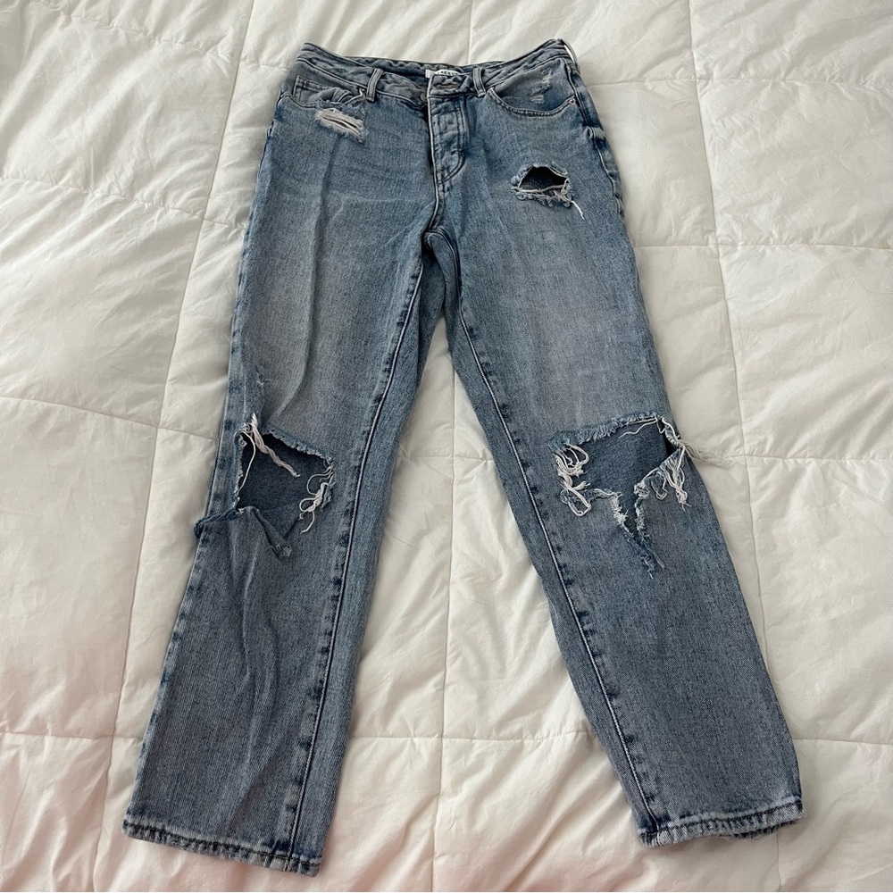 PacSun Light Blue Distressed Jeans